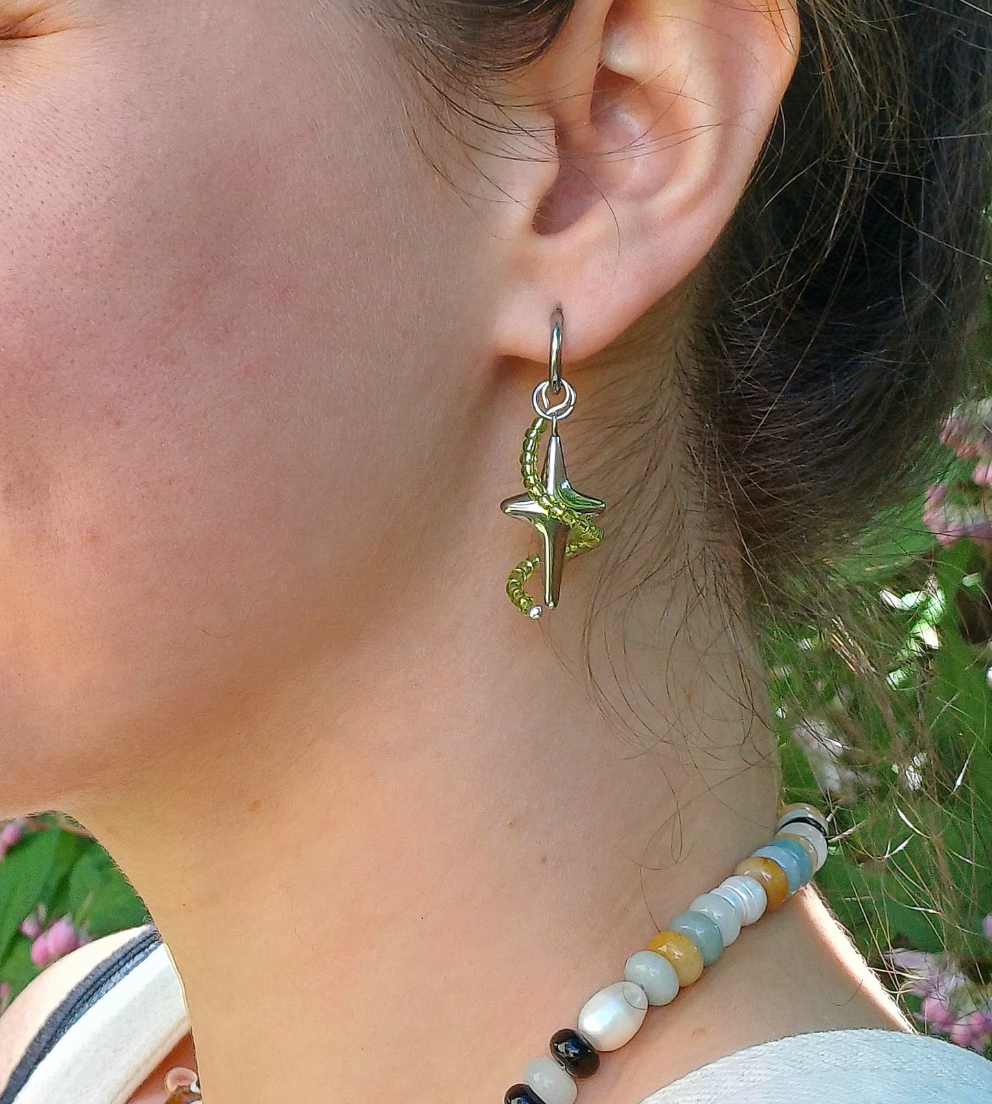 Boucles d'oreilles — Comète