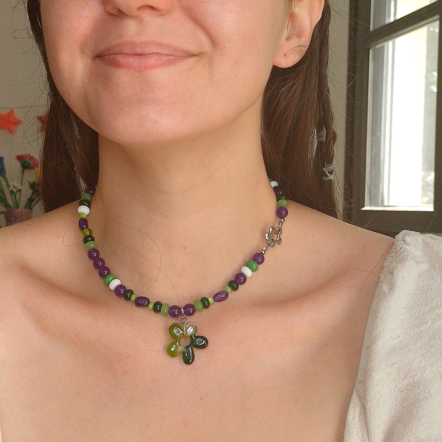 Collier unique — Zaun