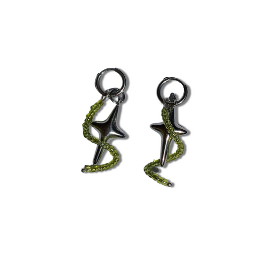Boucles d'oreilles — Comète