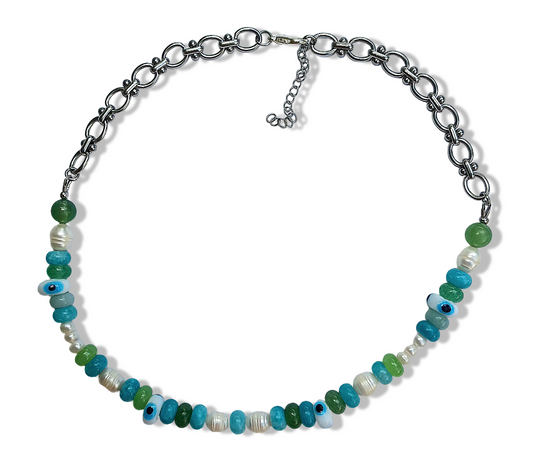 Collier unique — Blue eyes