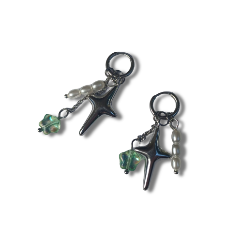 Boucles d'oreilles — Blue Star